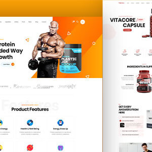 Boost your supplement store with Vitacore, the leading Health & Supplement WordPress Theme. Fully customizable, responsive, and SEO-optimized for maximum impact.