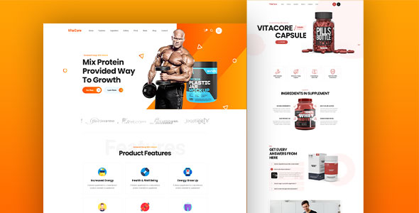 Boost your supplement store with Vitacore, the leading Health & Supplement WordPress Theme. Fully customizable, responsive, and SEO-optimized for maximum impact.